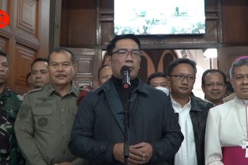 Ridwan Kamil sebut situasi kondusif 100% di seluruh Jawa Barat