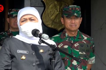 Khofifah sebut petugas KPK hanya bawa flashdisk dari ruang Sekda