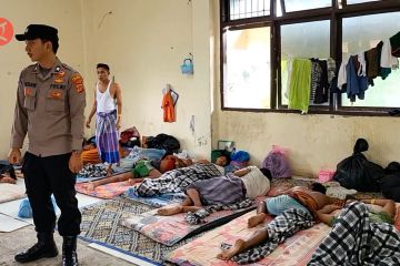 Tersisa 158 orang, polisi perkuat pengamanan Rohingya di Aceh