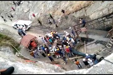 Tambang batu bara di Sawahlunto Sumbar meledak, 10 pekerja tewas