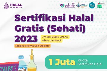 BPJH buka satu juta kuota untuk program Sertifikasi Halal Gratis 2023