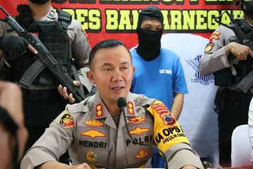 Polisi tangkap seorang begal terhadap taksi daring di Banjarnegara