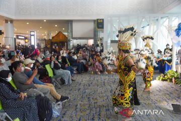 Penumpang di Bandara Sepinggan naik 65 persen selama Natal-Tahun Baru