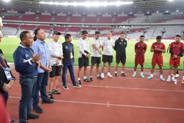 Menpora ingatkan pemain timnas jangan egois di semifinal Piala AFF