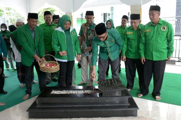 PPP ziarah ke makam pendiri partai dalam meneladani kenegarawanan