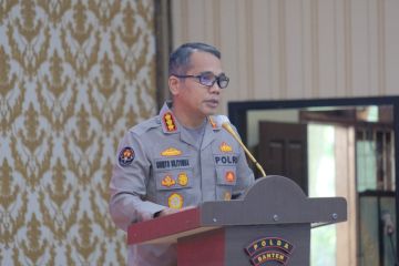 Polda Banten imbau warga waspadai erupsi Gunung Anak Krakatau