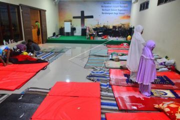 Gereja Jadi Tempat Pengungsian Korban Banjir