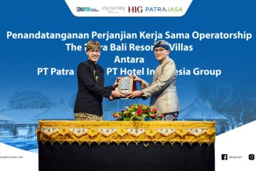 HIG dan Patra Jasa kerja sama kelola The Patra Bali Resort & Villas