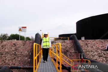 FOTO - Jokowi kunjungi Blok Rokan di Dumai