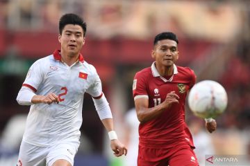 Semifinal leg 1 Piala AFF:  Babak pertama Indonesia melawan  Vietnam tanpa gol