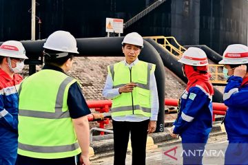 Jokowi: Tingkatkan produksi Blok Rokan melalui pengelolaan anak bangsa