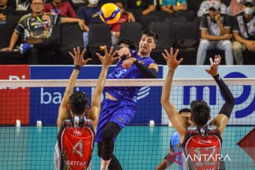 Proliga 2023 :  Surabaya BIN Samator menang atas Kudus Sukun Badak