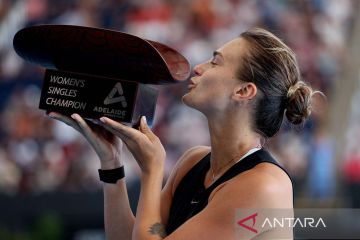 Aryna Sabalenka juara turnamen tenis Adelaide International