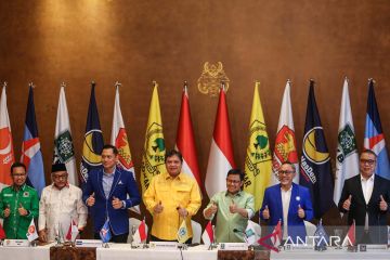 Delapan pimpinan parpol bertemu bahas Pemilu 2024