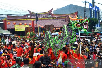 Perwakilan dari 47 kelenteng meriahkan perayaan Bwee Gee di Kudus