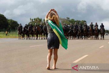 Kondisi pascakerusuhan di Brasilia