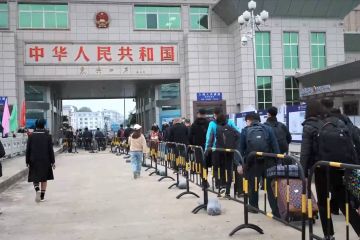 Layanan penumpang kembali dibuka di pelabuhan perbatasan di Guangxi dan Yunnan