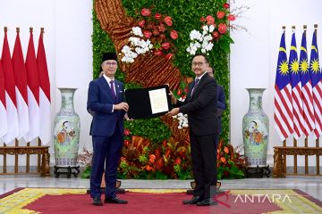 Presiden RI-PM Malaysia saksikan serah terima LoI IKN Nusantara