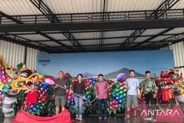 Sembilan replika naga dari Santo Yosep siap tampil di Imlek Singkawang