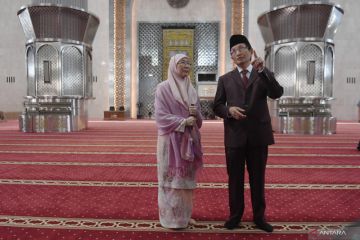 Istri PM Malaysia kunjungi terowongan silaturahmi Istiqlal-Katedral