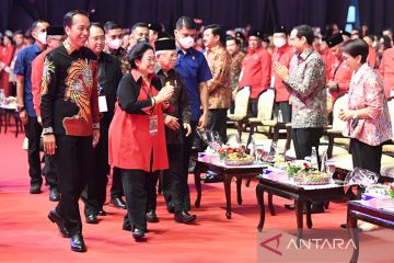 Presiden dan Wapres buka acara HUT ke-50 PDI Perjuangan