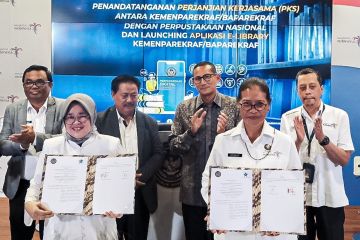 Kemenparekraf dan Perpustakaan Nasional luncurkan e-Library