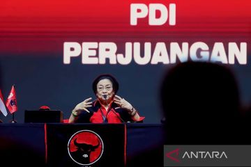 Megawati sebut HUT PDIP momen lepas kangen dengan ribuan kader
