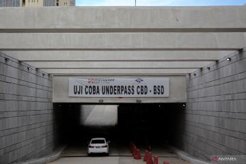 Underpass CBD-BSD diujicoba