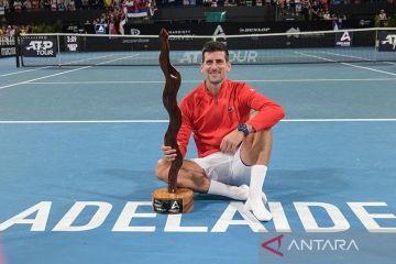 Djokovic dalam kondisi "hampir 100 persen" usai alami cedera hamstring