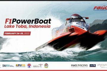 F1 Powerboat di Danau Toba memiliki rute terunik di dunia