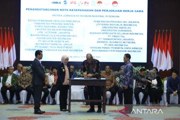 Lemhanas - PT Timah tandatangani MoU perkuat ketahanan negara