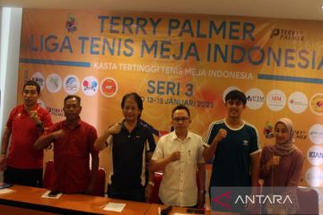 16 klub turun di Liga Tenis Meja Indonesia seri 3 Solo