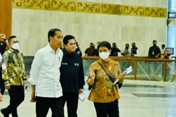 Presiden Jokowi tinjau kesiapan JCC gelar KTT ASEAN 2023