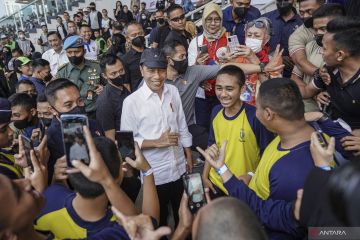 Presiden Jokowi dukung pembinaan atletik sejak tingkat sekolah