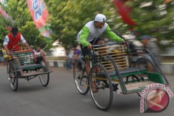 Dishub DIY bakal produksi becak kayuh bertenaga penguat pada 2023