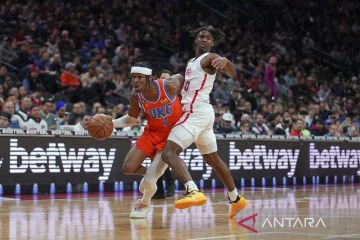 Thunder bungkus kemenangan ketiga atas Pelicans, unggul 3-0