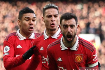 Liga Inggris : Haaland melempem, MU tekuk City 2-1