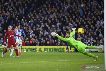 Liverpool takluk 0-3 kepada Brighton