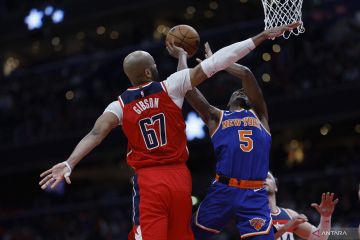 NBA:  New York Knicks kalahkan Washington Wizards 112 - 108