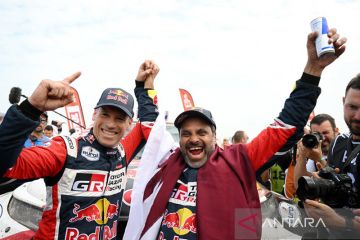 Al-Attiyah juarai Reli Dakar untuk kelima kalinya