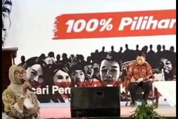 Nama Ganjar dan Airlangga muncul saat Musra Projo di Surabaya