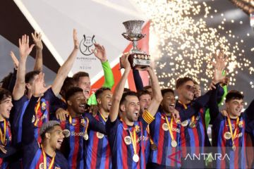Kalahkan Real Madrid 3-1, Barcelona juara Piala Super Spanyol 2023