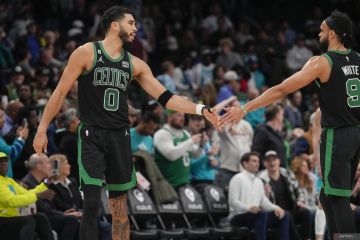 Jayson Tatum kembali perkasa saat Celtics pecundangi Hornets