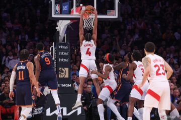 Raptors curi kemenangan di markas Knicks melalui overtime