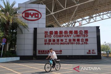 BYD akan bangun pabrik baterai EV senilai Rp18 triliun di China
