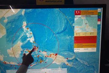 BPBD Malut belum terima laporan kerusakan infrastruktur akibat gempa