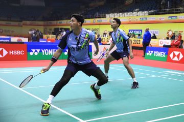 Fajar/Rian melaju ke babak kedua India Open berkat permainan solid