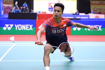 Ginting habiskan 81 menit untuk singkirkan Lu Guang Zu di New Delhi