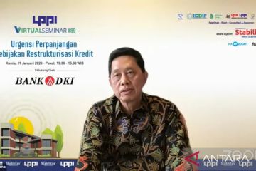 LPPI: Perpanjangan restrukturisasi kredit dukung resiliensi industri