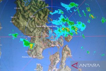 BMKG prediksi hujan intensitas sedang tiga kabupaten di Sultra